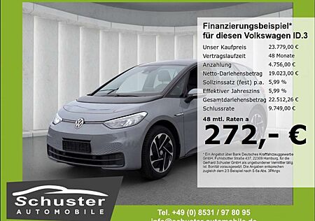 VW ID.3 Volkswagen Pro Performance*Navi 18*Alu LED SHZ PDCv+h