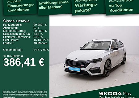 Skoda Octavia Combi 2.0 TSI RS*DSG*MATRIX*MASSAGE*APP*