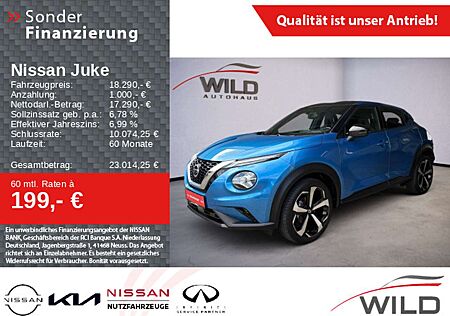 Nissan Juke 1.0 DIG-T Tekna 360°CAM SHZ BOSE Leder WKR