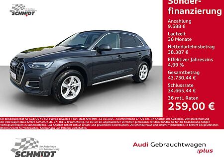 Audi Q5 40 TDI quattro advanced Tour+Stadt AHK MMI