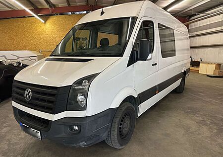 VW Crafter Volkswagen 35 langer Radstand 6 Sitze Hochd. Doka