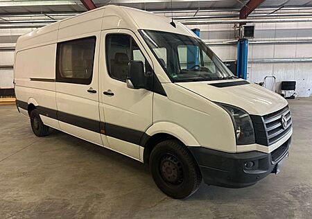 VW Crafter Volkswagen 35 langer Radstand 6 Sitze Hochd. Doka