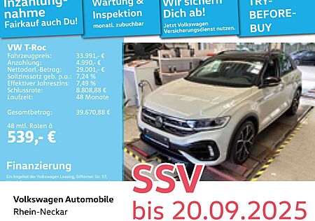 VW T-Roc Volkswagen R 2.0 TSI 4Motion DSG Navi Pano Kamera uvm