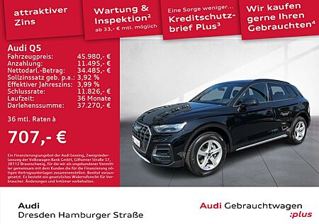 Audi Q5 40 TFSI Advanced quat. Matrix Navi Leder AHZV