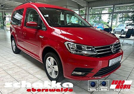 VW Caddy Volkswagen PKW Comfortl.Klimaaut,Tempom,APP-Con,PDC,