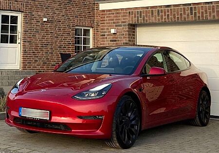 Tesla Model 3 Performance. Matrix led. Dual Motor
