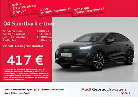 Audi Q4 e-tron Q4 Sportback 45 qu. S line ACC/AHK/StdKlima/Virt