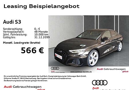 Audi S3 Lim. *MATRIX*B&O*Opt.-Schwarz+*NAV+*R-CAM*