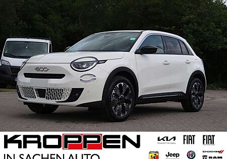 Fiat 600 MY26 La Prima Navi Carplay/Andorid Auto Kamera