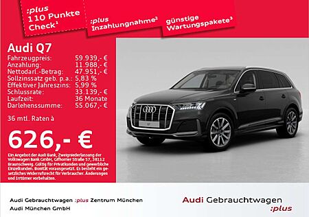 Audi Q7 50 TDI qu. S line StdHzg/Luftfed/HuD/Matrix/A