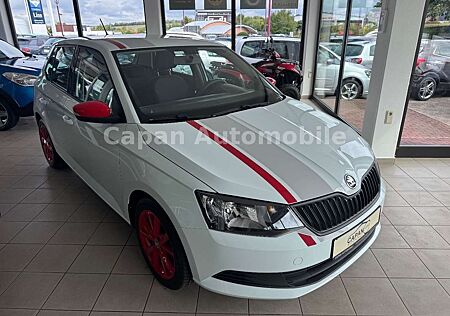 Skoda Fabia Red & Grey 1.Hand/Scheckheft/EURO6