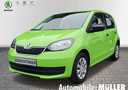 Skoda Citigo 1.0 Active (EURO 6d-TEMP), kiwigrün, 5-türig