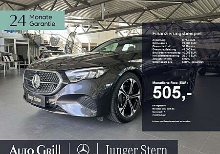 Mercedes-Benz E 220 T d Avantgarde Distronic Pano AHK 19Zoll