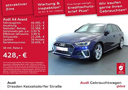 Audi A4 40 TFSI Q.S-Line Navi LED AHZV