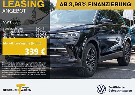 VW Tiguan Volkswagen 1.5 eTSI DSG ELEGANCE MATRIX AHK KAMERA A