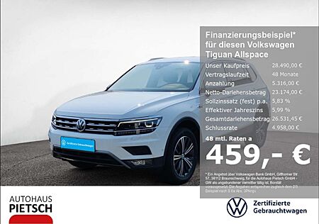 VW Tiguan Allspace Volkswagen 2.0 TDI Highline 4Motion AHK NAVI