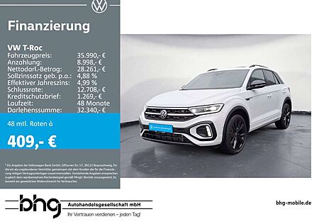 VW T-Roc Volkswagen 1.5 TSI DSG R-Line AHK Pano beats Navi DAB