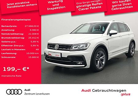 VW Tiguan Volkswagen R-Line DSG PANO AHK NAVI VIRT KAM KEYL