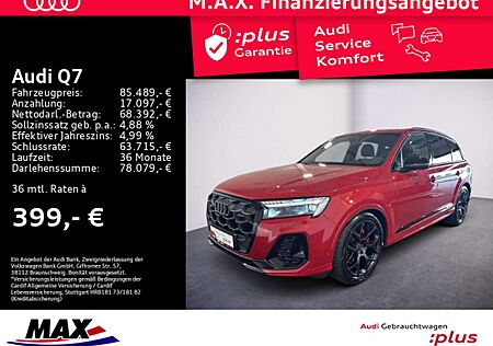 Audi Q7 50 TDI QUATTRO S LINE 7 SITZE+HD MATRIX+LUFT+