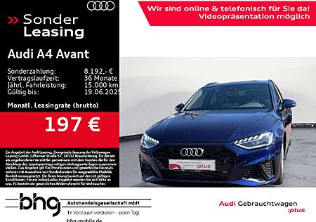 Audi A4 35 TFSI S-line LED/Pano/Kamera/ACC/Assi
