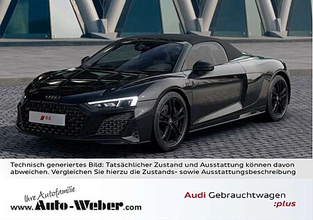 Audi R8 Spyder V10 5.2FSI RWD performance ALLBLACK