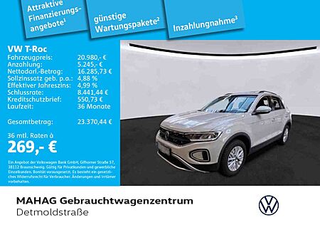 VW T-Roc Volkswagen Life 1.0 TSI LED Navi AppConnect ParkAssis
