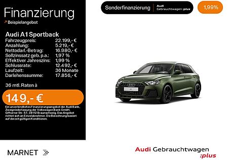 Audi A1 Advanced 25 TFSI*Alu*PDC*Virtual Co
