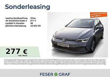 VW Golf Volkswagen 8 Life 1.0 TSI Navi Pano LED SiHz