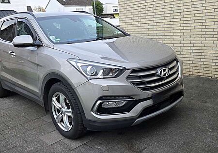 Hyundai Santa Fe blue 2.2 CRDI 4WD Automatik Premium