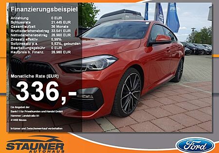 BMW 218 i Gran Coupe M-Sport AHK Navi LED SHZ