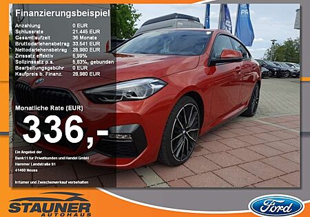 BMW 218 i Gran Coupe M-Sport AHK Navi LED SHZ