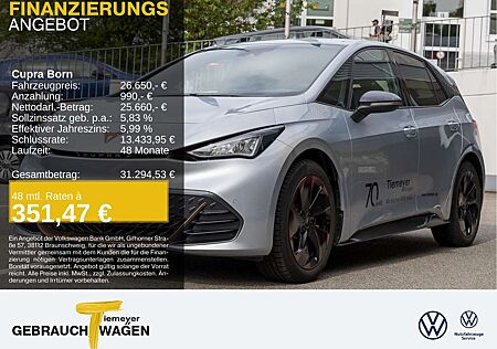 Cupra Born ACC KAMERA LED LM19 NAVI SITZHZ