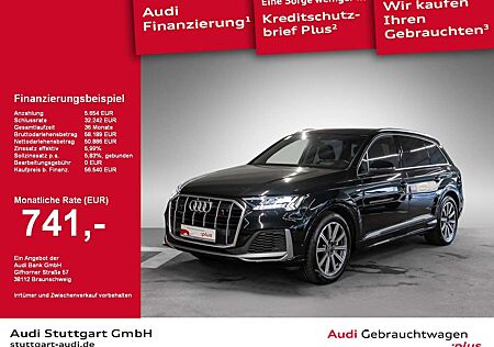 Audi Q7 55 TFSI e qu S line AHK Matrix Pano HeadUp