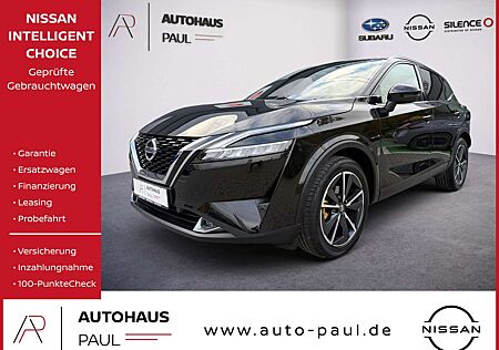Nissan Qashqai gebraucht kaufen Nissan Qashqai 1.3 DIG-T Tekna+, Leder, Bose, Pano, AHK