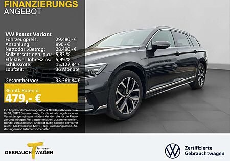 VW Passat Variant Volkswagen 2.0 TDI R-LINE MATRIX PANO AHK