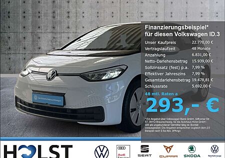 VW ID.3 Volkswagen Pro Navi Klimaautom PDC Regensensor