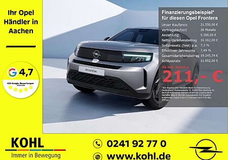 Opel Frontera Edition 1.2 110PS PDC LED Klimaautom