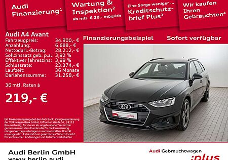 Audi A4 35 TDI S tr. SITZHZG PDC RFK LED NAVI