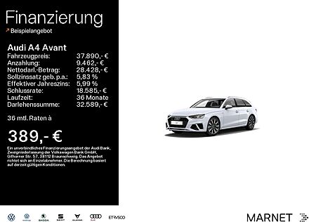 Audi A4 40 TDI quattro S line*Navi*Matrix*Alu*A