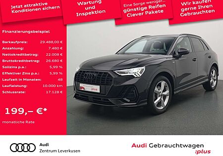 Audi Q3 S line STRON AHK PANO KAM NAVI VIRT ACC AP