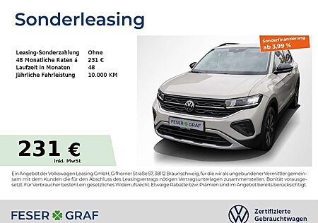 VW T-Cross gebraucht kaufen VW T-Cross Volkswagen Goal 1.0 TSI APP LED SiHz