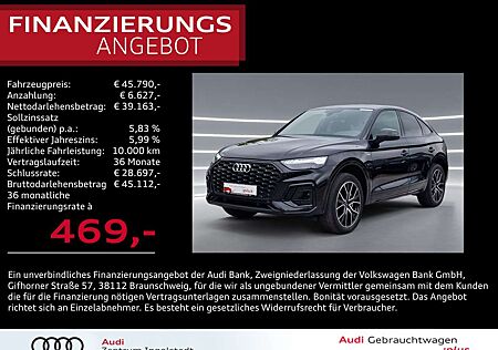 Audi Q5 Sportback 50 TDI qu S line MATRIX NAVI ACC 20"