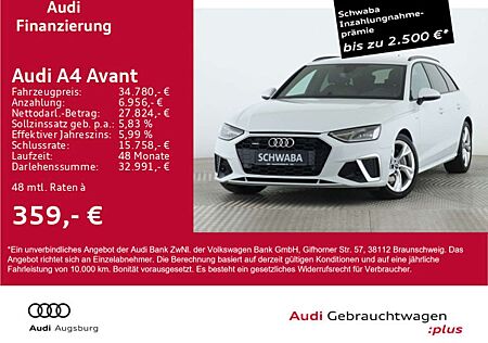 Audi A4 2x S line 40 TDI qu. S tr.*AHK*NAVI*18*