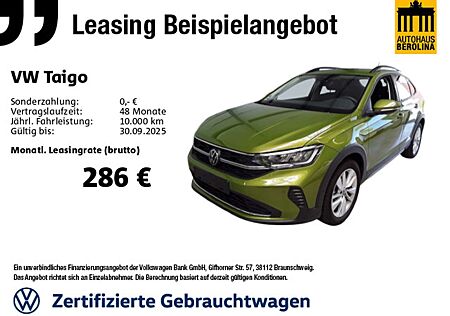 VW Taigo Volkswagen 1.5 TSI Life DSG *R-CAM*SHZ*App-Connect*