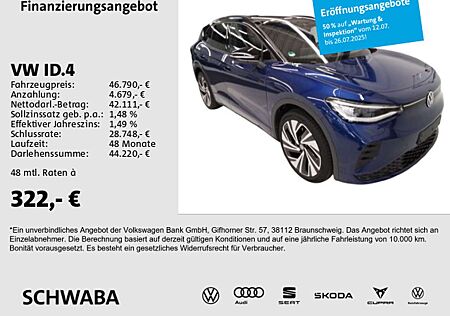 VW ID.4 Volkswagen GTX 4m *ACC*Wärmep.*AHK*PANO*MATRIX*8-fach*