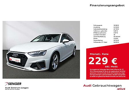 Audi A4 Avant S line 35 TFSI S tronic MMI Kamera LED
