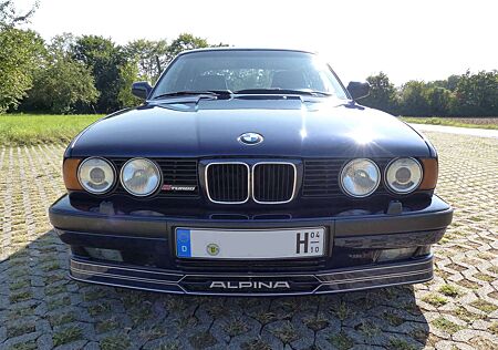 Alpina B10 ALPINA B10 BiTurbo (E34) – 1 von nur 507 weltweit – Mauritiusblau Metallic – ALPINA/RECARO Wasserbüffelleder