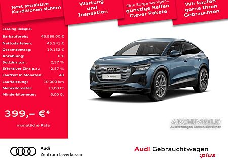 Audi Q4 e-tron Sportback ACC AHK LEDER NAVI VIRT A