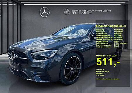 Mercedes-Benz E 220 d +AMG+Night+DistrPlus+KAMERA+WIDE+AHK