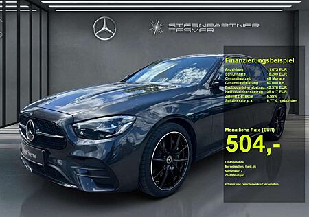 Mercedes-Benz E 220 d +AMG+Night+DistrPlus+KAMERA+WIDE+AHK